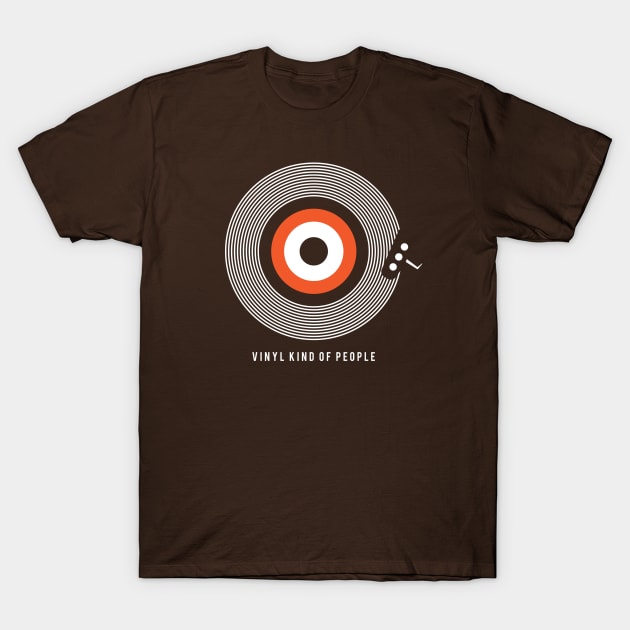 Vinyl Kind Of People T-Shirt by modernistdesign